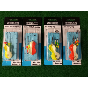 Flatty Rig 50g (Platvis onderlijn met Lepel)